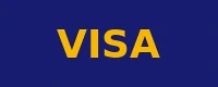 Visa accepted payment method logo at Buzz Bingo